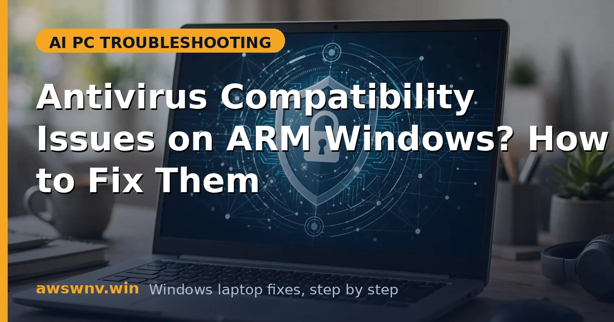 Antivirus Compatibility Issues on ARM Windows? How to Fix Them