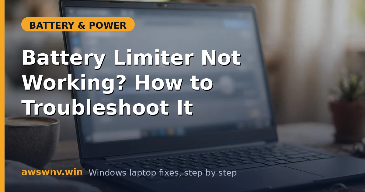 Battery Limiter Not Working? How to Troubleshoot It