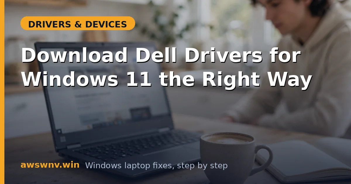 Download Dell Drivers for Windows 11 the Right Way