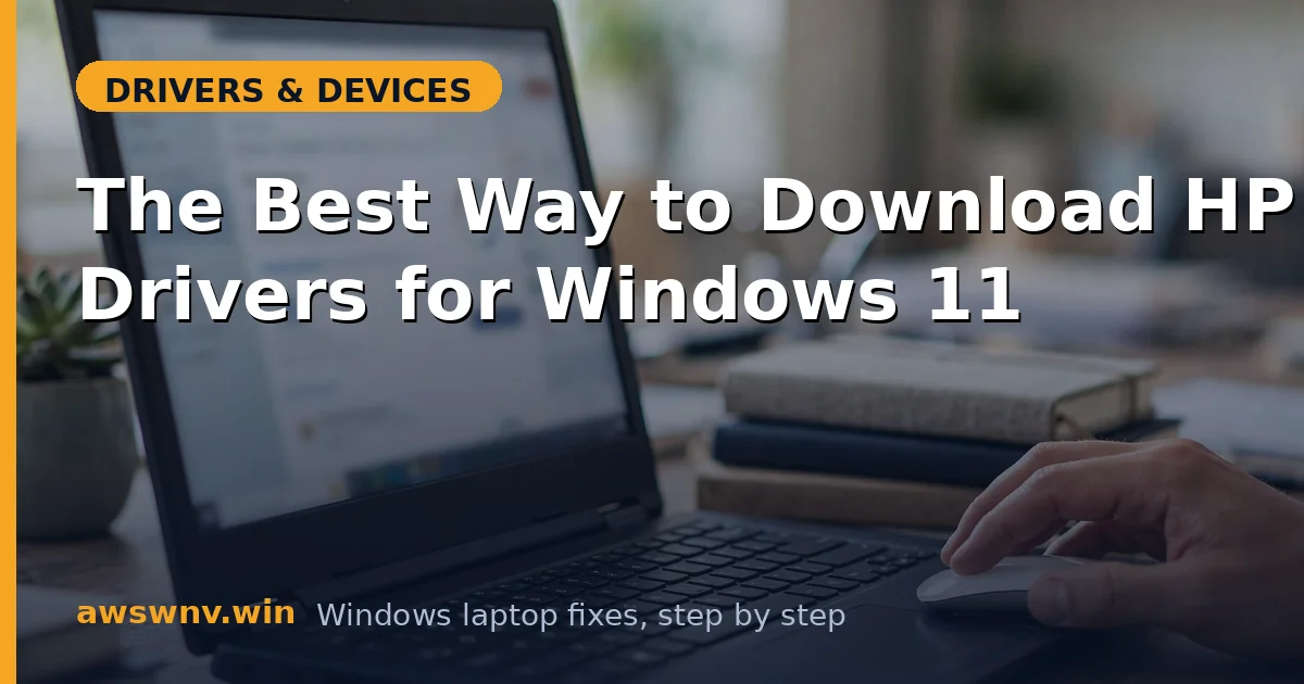The Best Way to Download HP Drivers for Windows 11