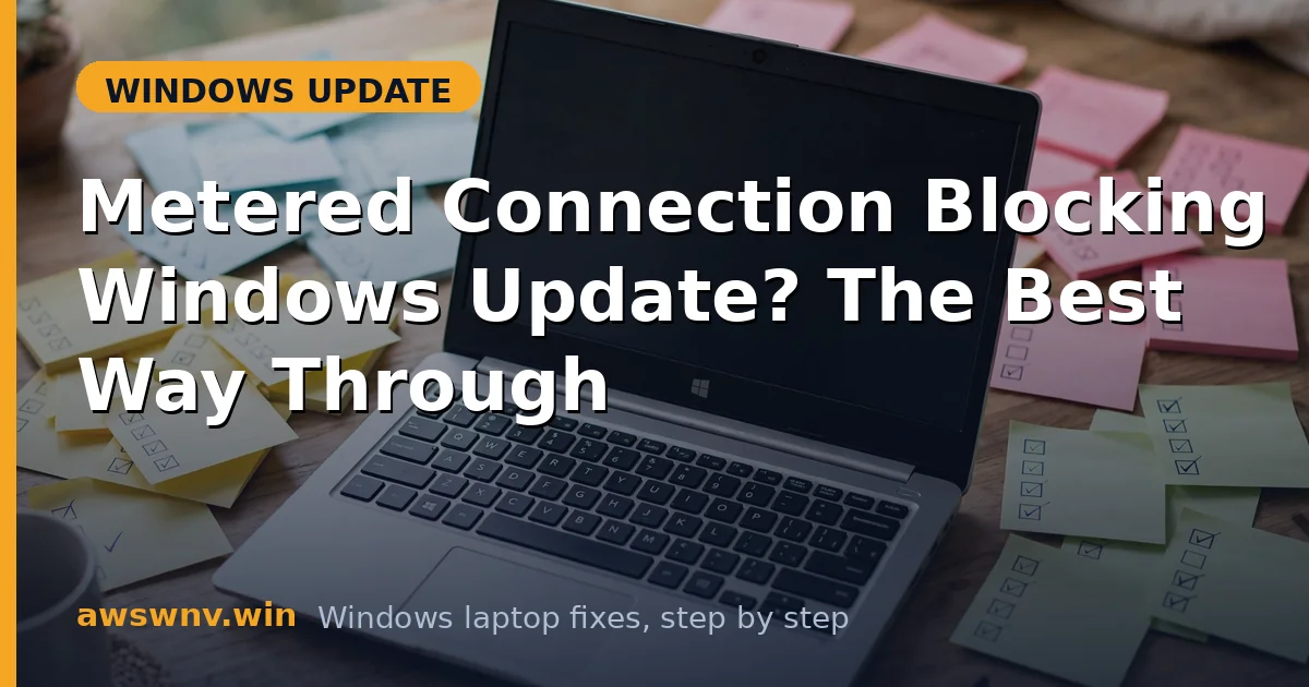 Metered Connection Blocking Windows Update? The Best Way Through