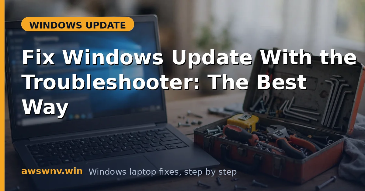 Fix Windows Update With the Troubleshooter: The Best Way