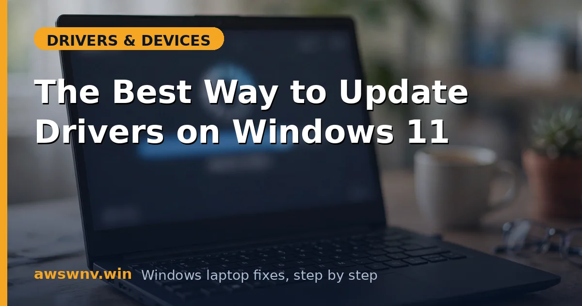 The Best Way to Update Drivers on Windows 11