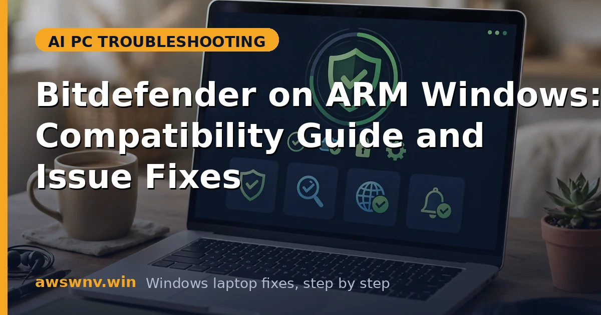 Bitdefender on ARM Windows: Compatibility Guide and Issue Fixes