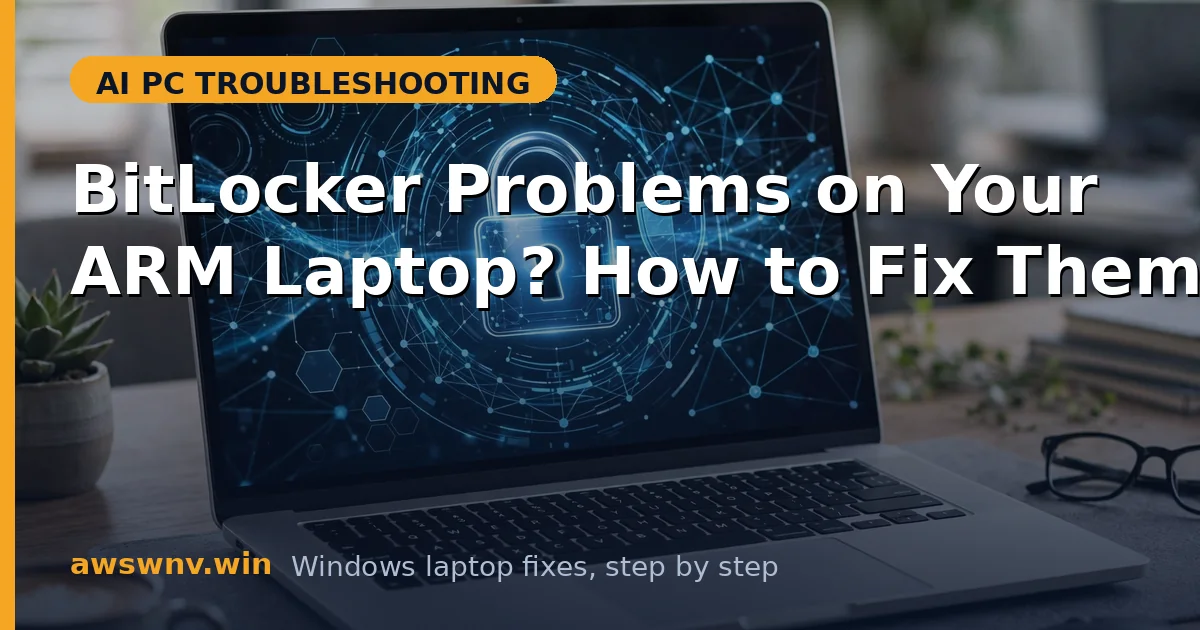 BitLocker Problems on Your ARM Laptop? How to Fix Them