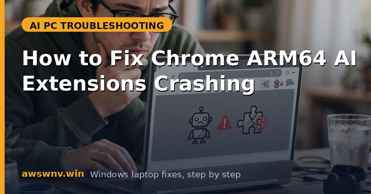 How to Fix Chrome ARM64 AI Extensions Crashing
