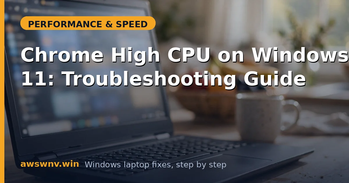 Chrome High CPU on Windows 11: Troubleshooting Guide