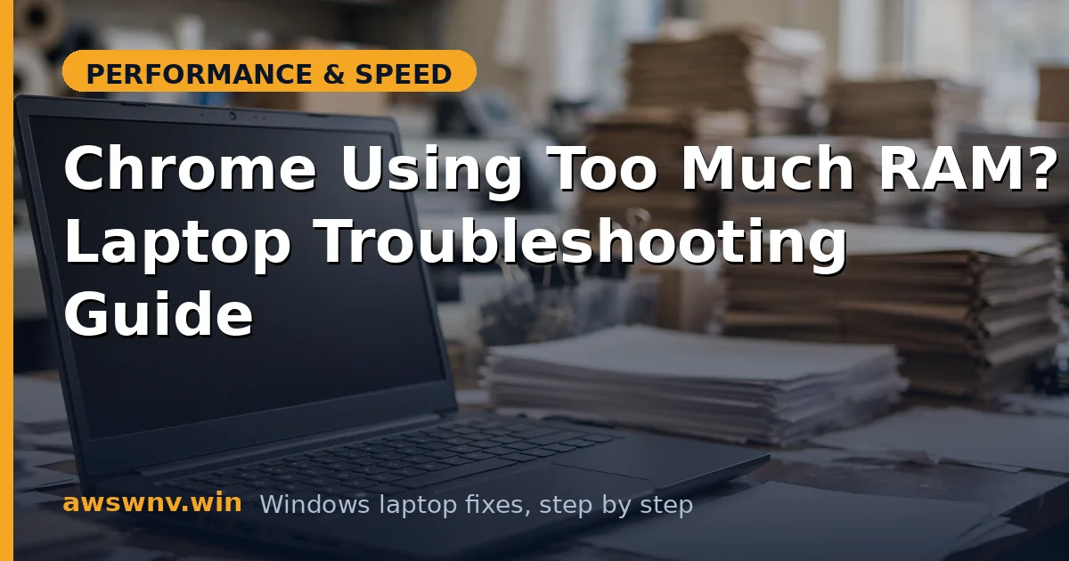 Chrome Using Too Much RAM? Laptop Troubleshooting Guide