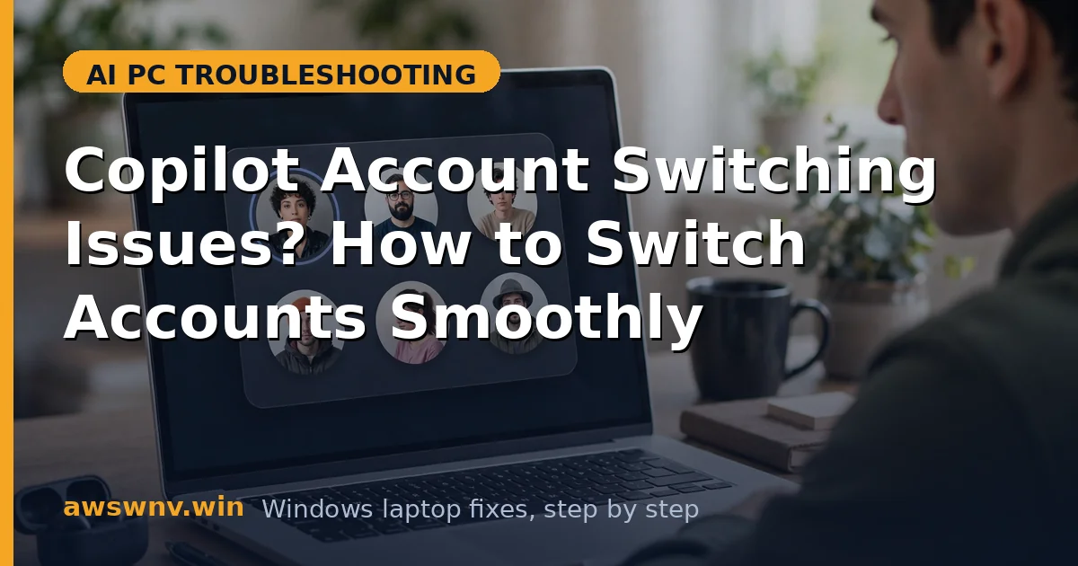 Copilot Account Switching Issues? How to Switch Accounts Smoothly