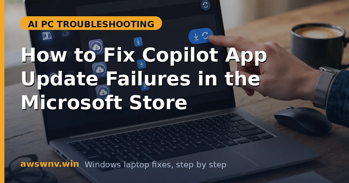 How to Fix Copilot App Update Failures in the Microsoft Store