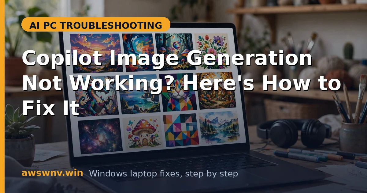 Copilot Image Generation Not Working? Here's How to Fix It