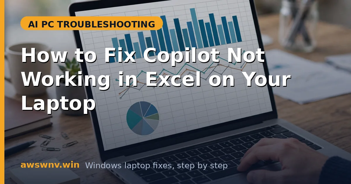 How to Fix Copilot Not Working in Excel on Your Laptop