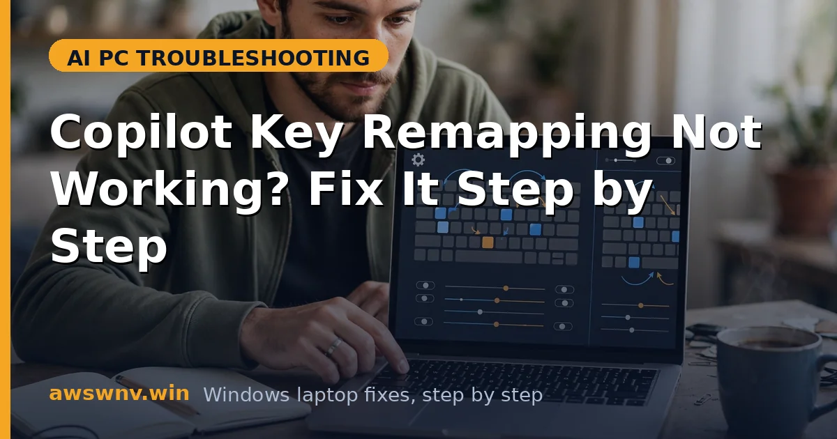 Copilot Key Remapping Not Working? Fix It Step by Step
