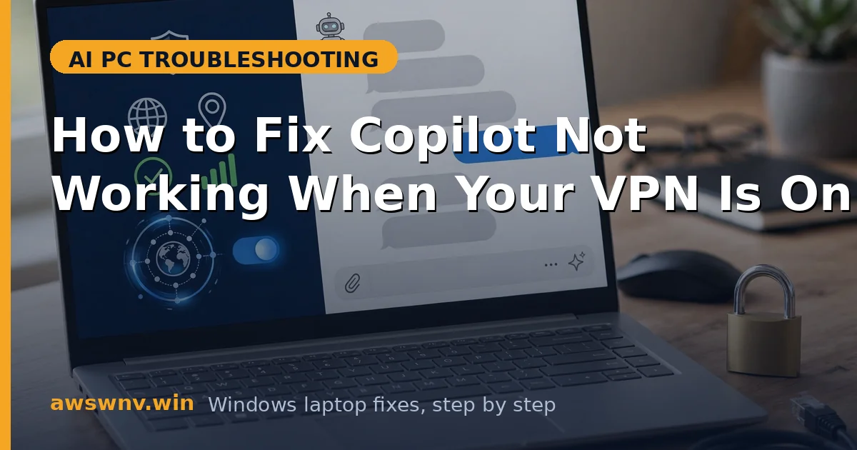 How to Fix Copilot Not Working When Your VPN Is On