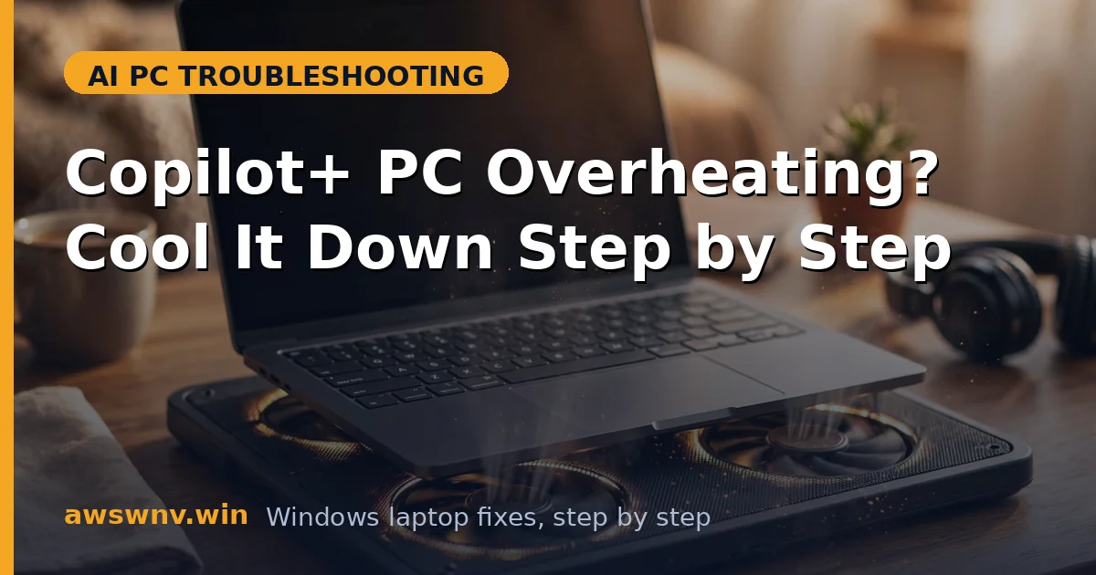 Copilot+ PC Overheating? Cool It Down Step by Step