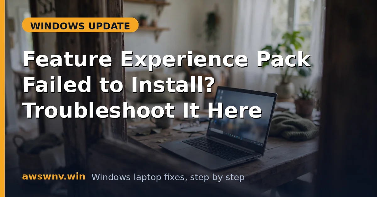 Feature Experience Pack Failed to Install? Troubleshoot It Here