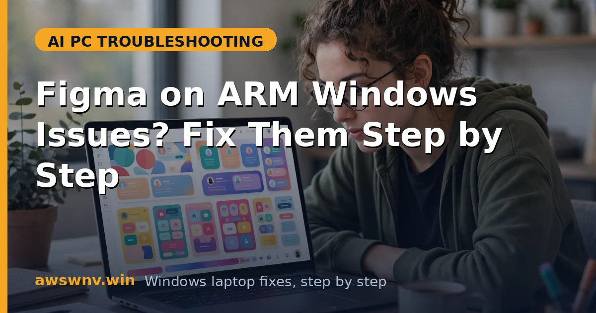 Figma on ARM Windows Issues? Fix Them Step by Step