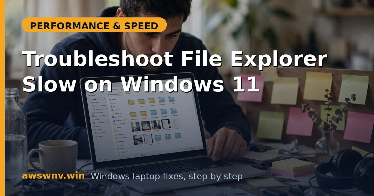 Troubleshoot File Explorer Slow on Windows 11
