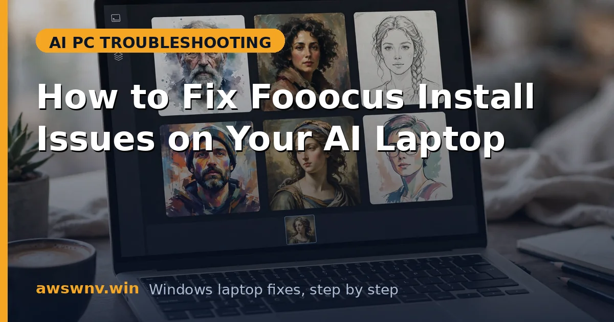 How to Fix Fooocus Install Issues on Your AI Laptop