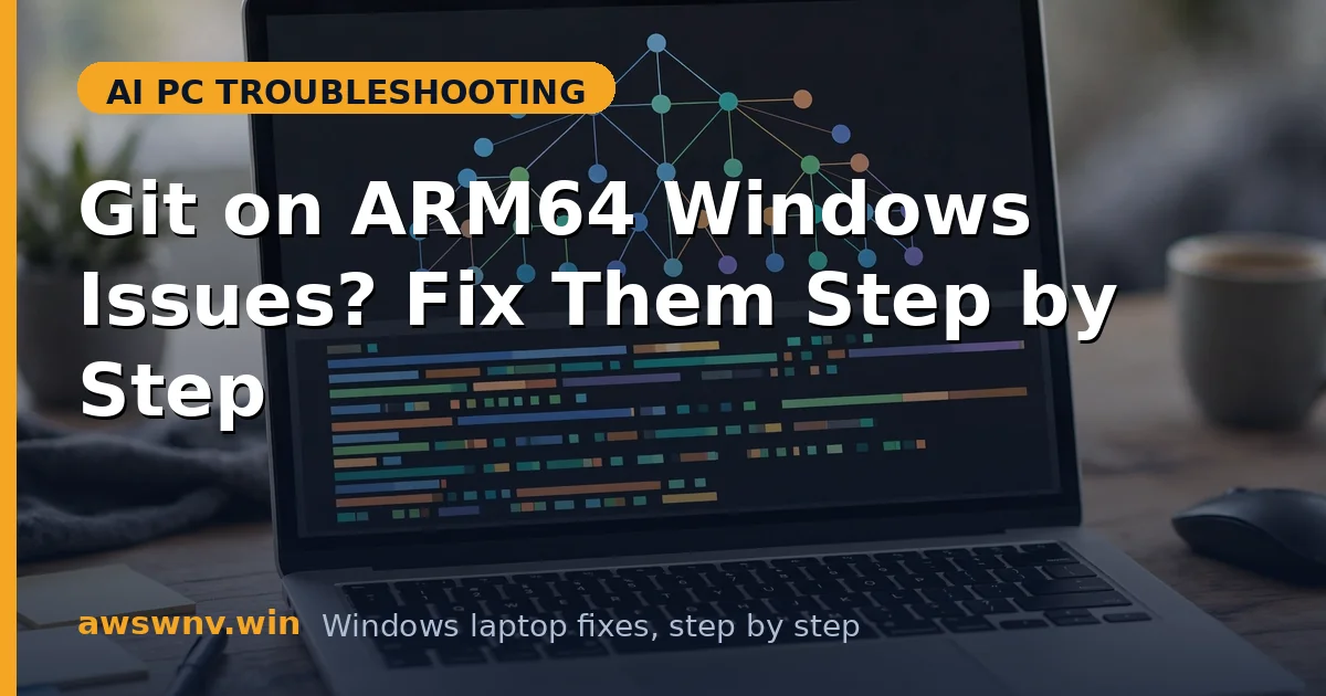 Git on ARM64 Windows Issues? Fix Them Step by Step