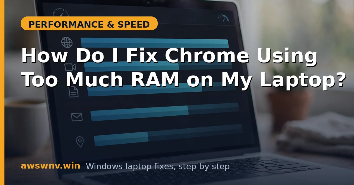 How Do I Fix Chrome Using Too Much RAM on My Laptop?