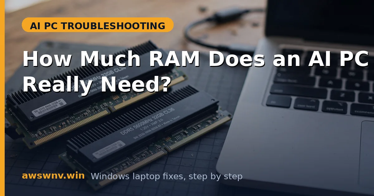 How Much RAM Does an AI PC Really Need?