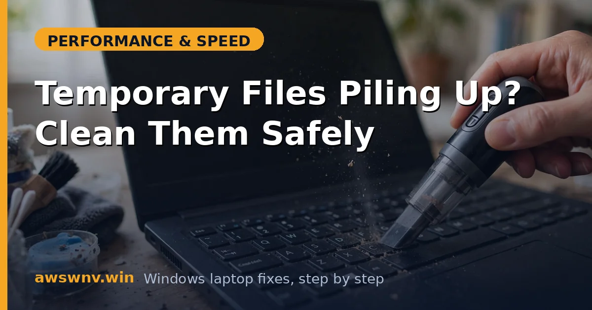 Temporary Files Piling Up? Clean Them Safely