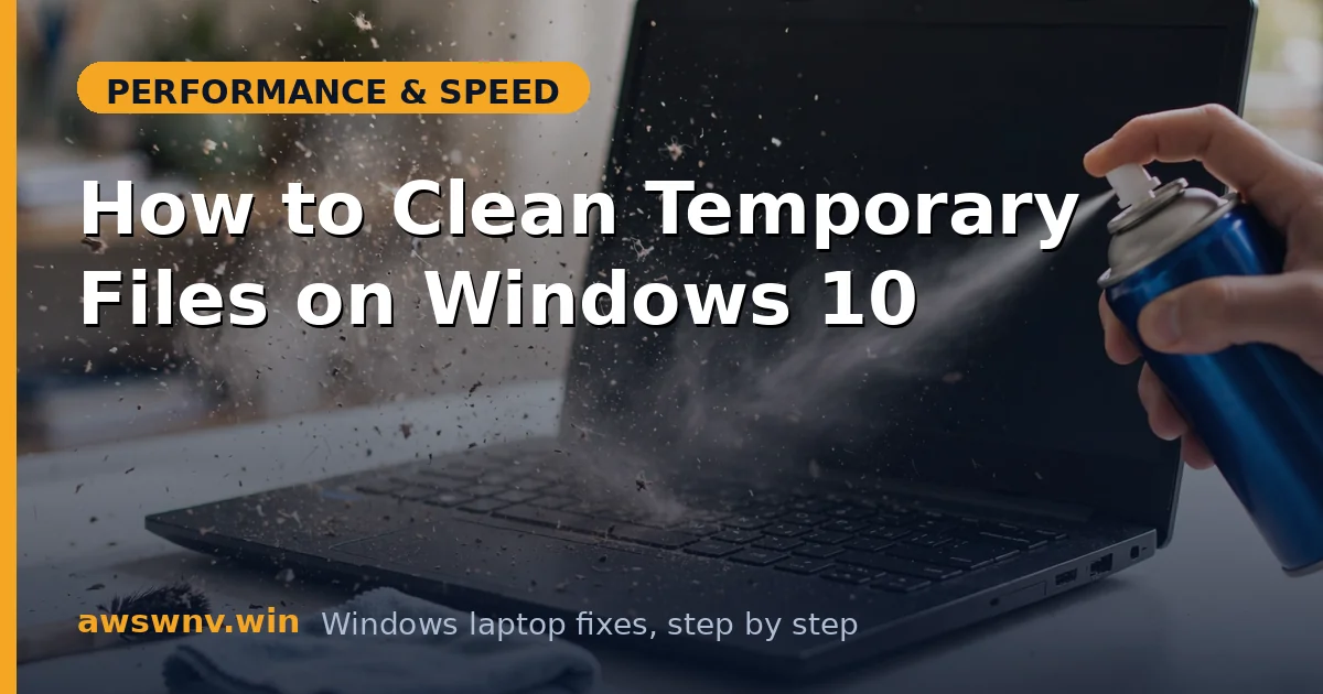 How to Clean Temporary Files on Windows 10