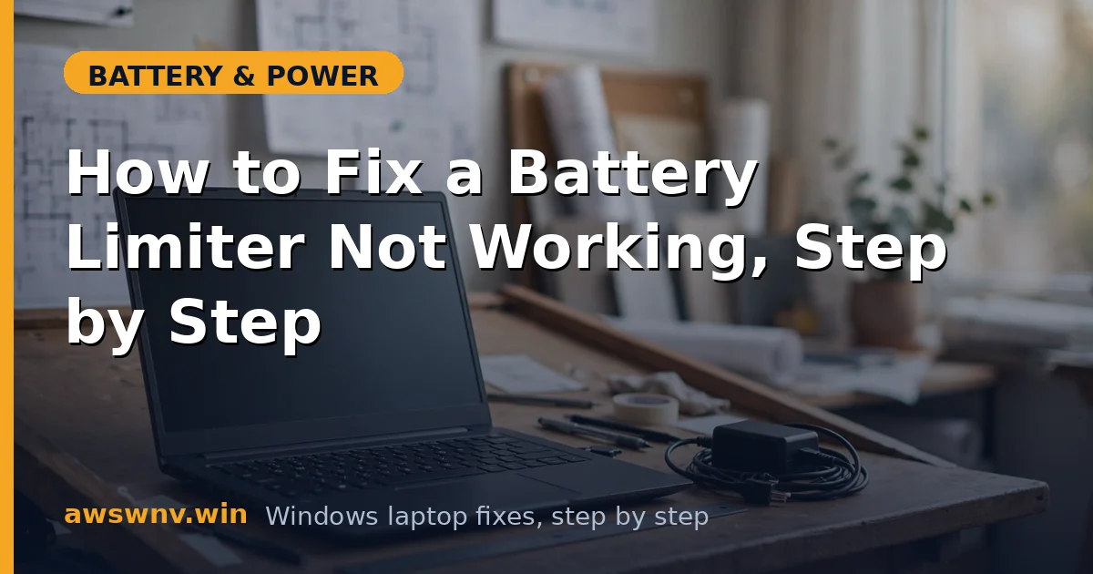 How to Fix a Battery Limiter Not Working, Step by Step