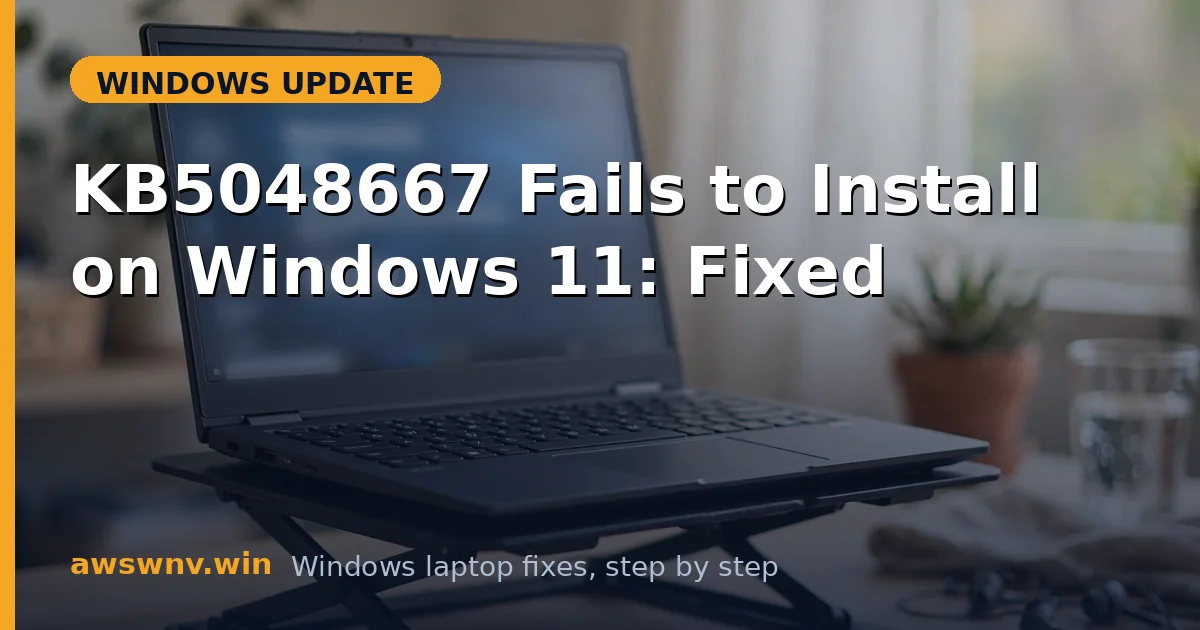 KB5048667 Fails to Install on Windows 11: Fixed