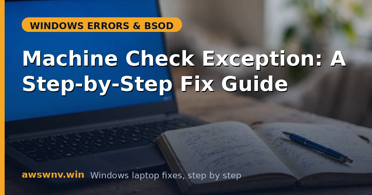 Machine Check Exception: A Step-by-Step Fix Guide