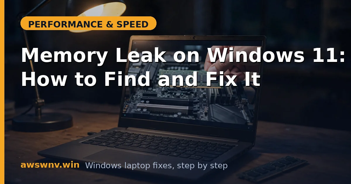 Memory Leak on Windows 11: How to Find and Fix It