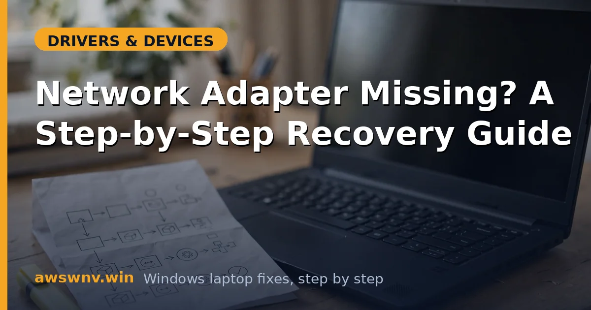 Network Adapter Missing? A Step-by-Step Recovery Guide