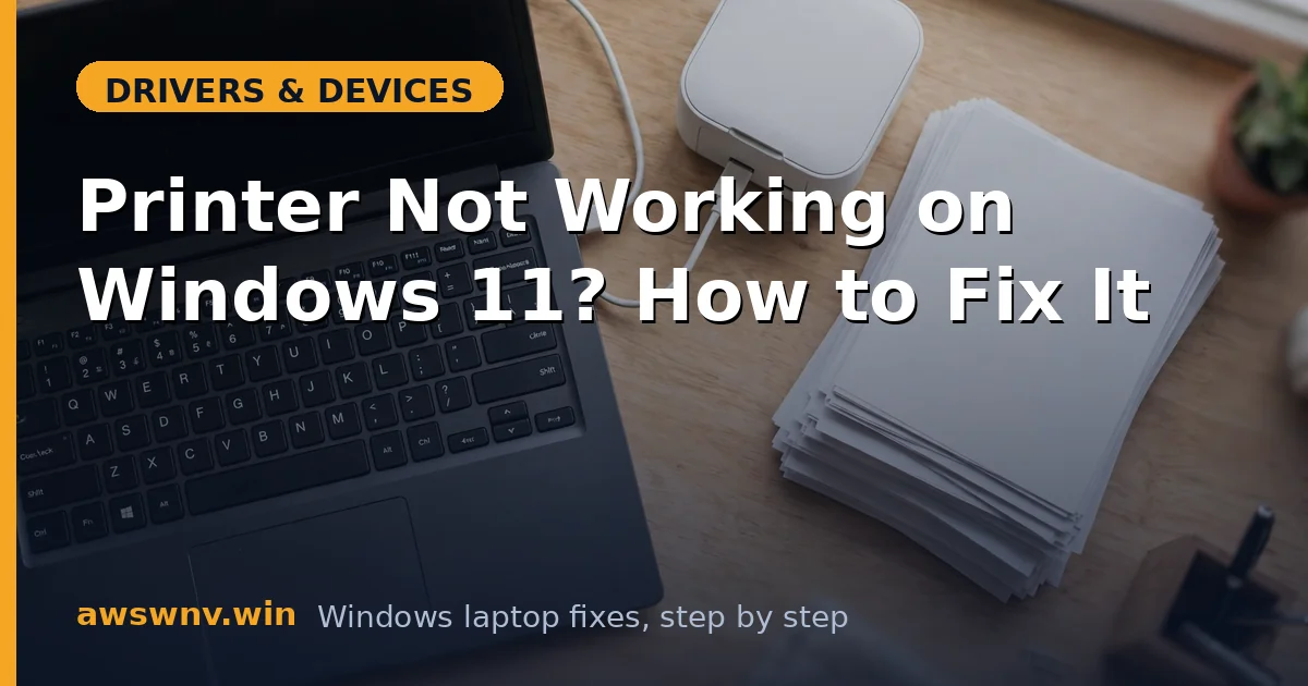 Printer Not Working on Windows 11? How to Fix It