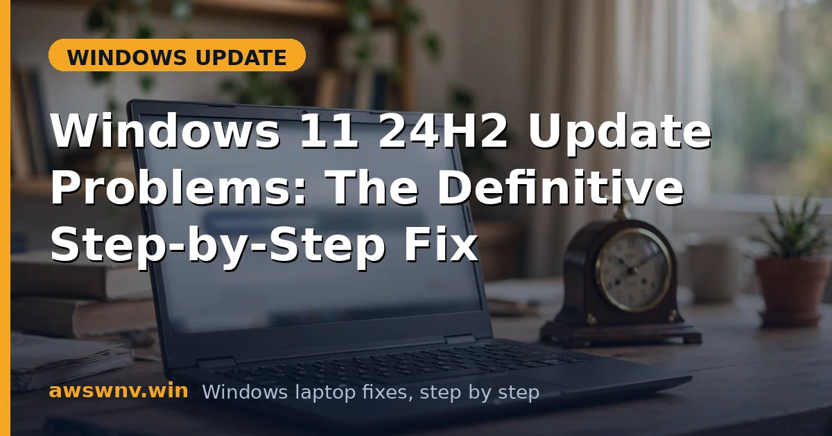Windows 11 24H2 Update Problems: The Definitive Step-by-Step Fix