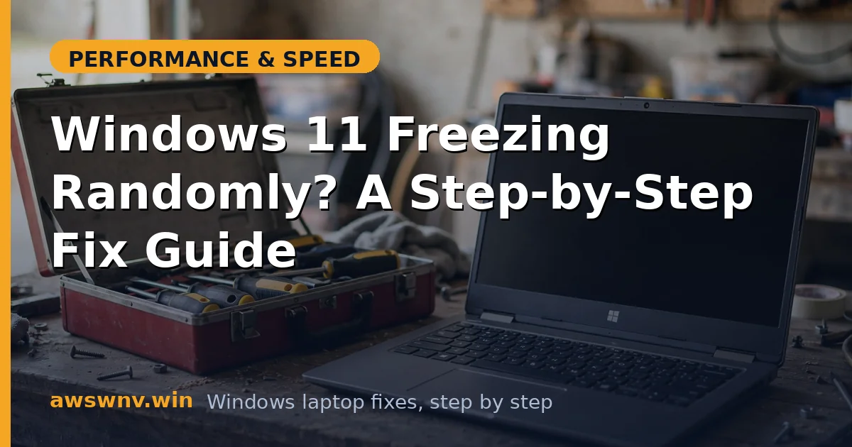Windows 11 Freezing Randomly? A Step-by-Step Fix Guide