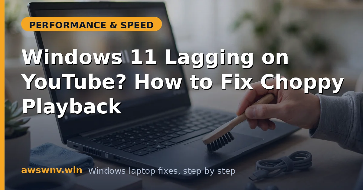 Windows 11 Lagging on YouTube? How to Fix Choppy Playback