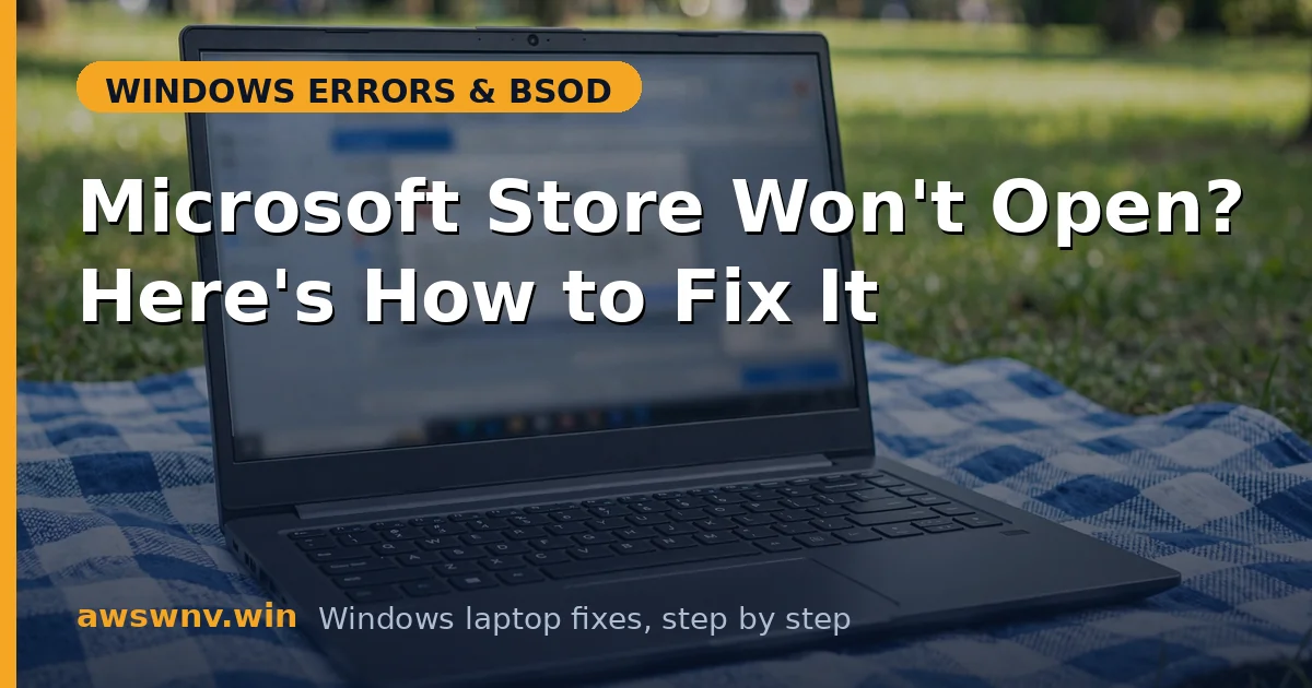Microsoft Store Won't Open? Here's How to Fix It