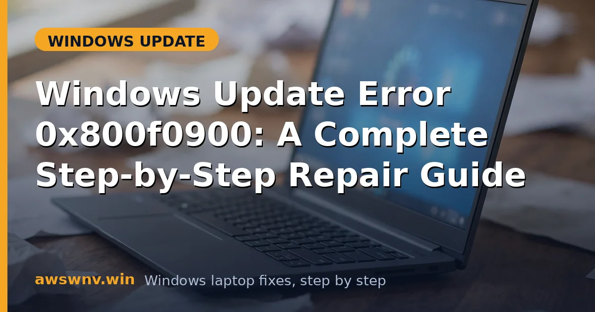 Windows Update Error 0x800f0900: A Complete Step-by-Step Repair Guide