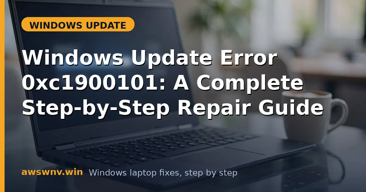 Windows Update Error 0xc1900101: A Complete Step-by-Step Repair Guide