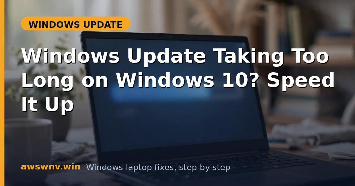 Windows Update Taking Too Long on Windows 10? Speed It Up
