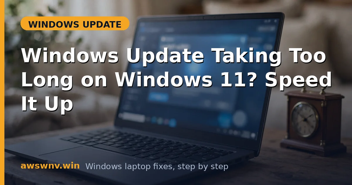 Windows Update Taking Too Long on Windows 11? Speed It Up