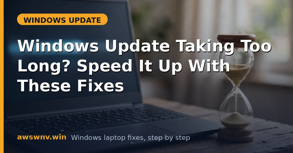 Windows Update Taking Too Long? Speed It Up With These Fixes