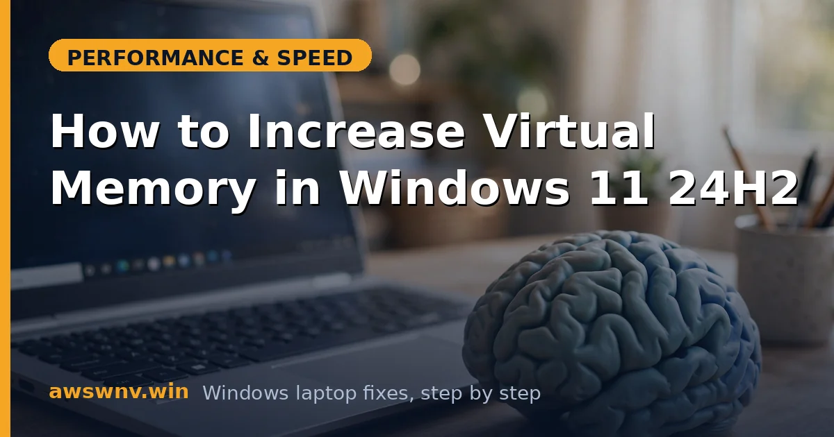 How to Increase Virtual Memory in Windows 11 24H2
