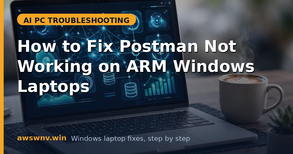 How to Fix Postman Not Working on ARM Windows Laptops
