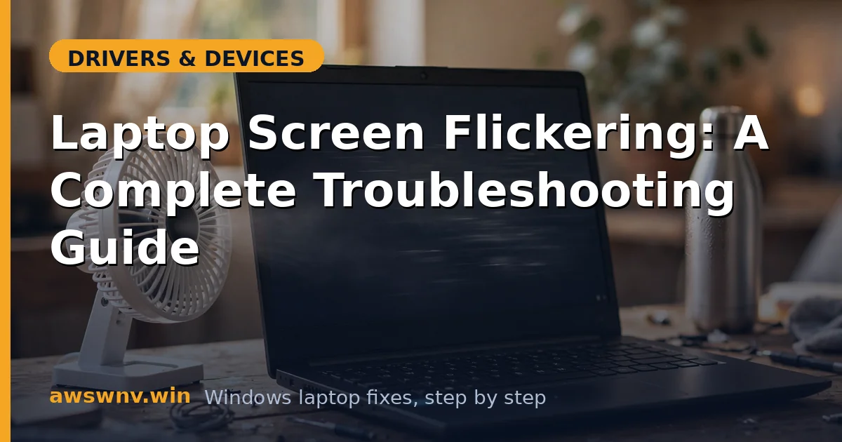 Laptop Screen Flickering: A Complete Troubleshooting Guide