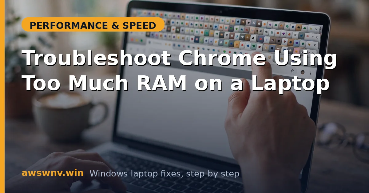 Troubleshoot Chrome Using Too Much RAM on a Laptop