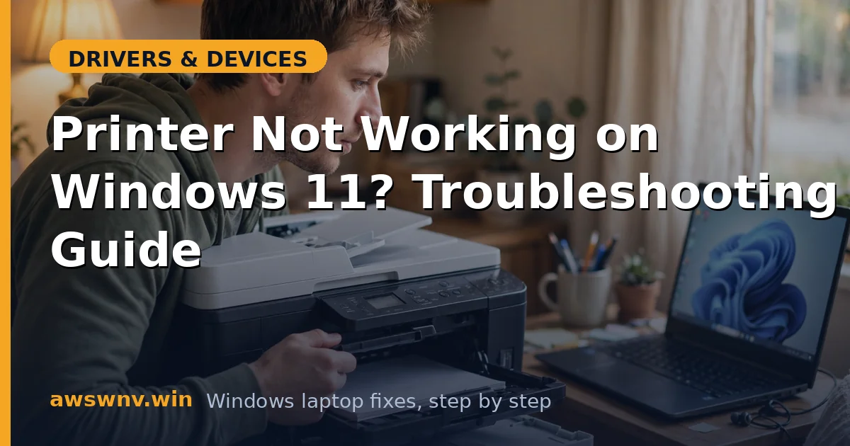 Printer Not Working on Windows 11? Troubleshooting Guide