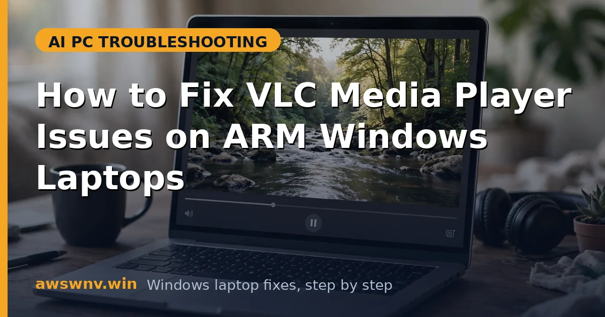 How to Fix VLC Media Player Issues on ARM Windows Laptops