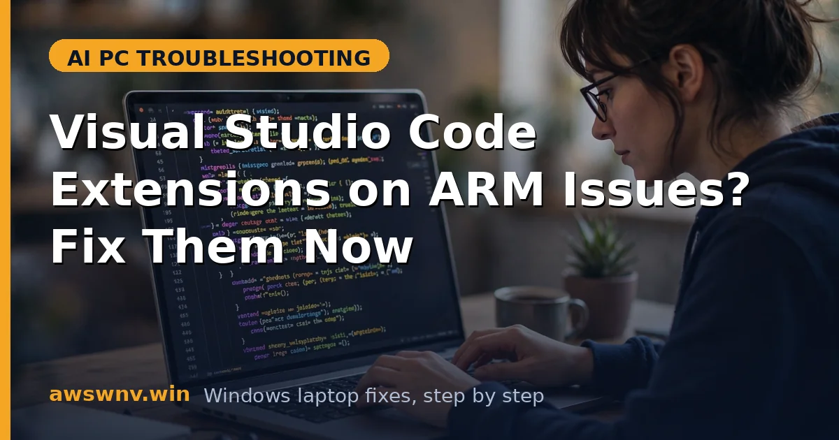 Visual Studio Code Extensions on ARM Issues? Fix Them Now